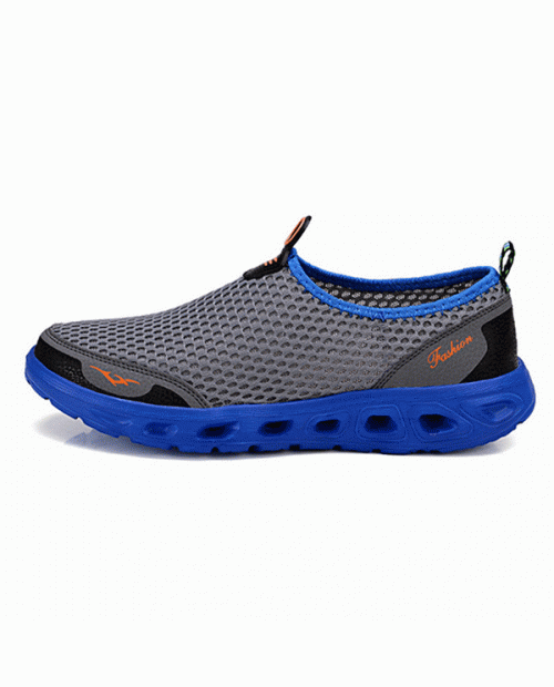 Large Size Men Honeycomb Mesh Quick Drying Upstream Shoes Casual Beach Shoes