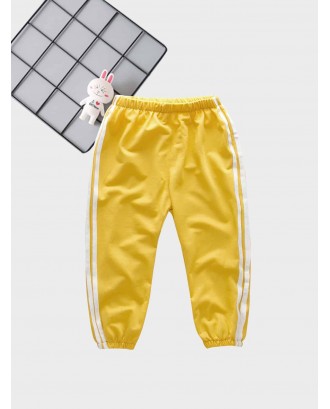 Toddler Boys Side Stripe Sweatpants